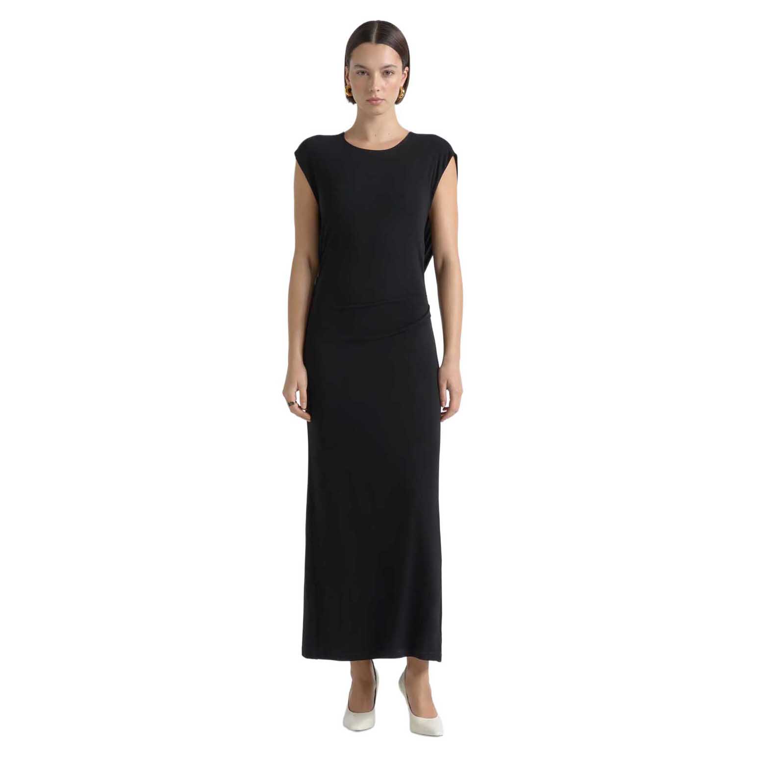 Cue Cowl Back Midi Dress